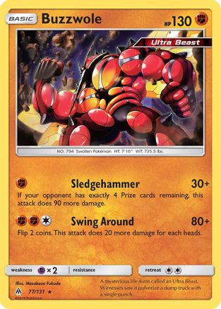 Buzzwole 77/131 - Forbidden Light