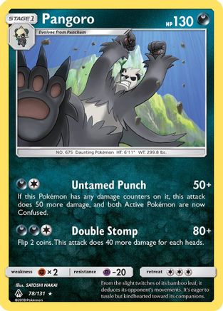 Pangoro 78/131 - Forbidden Light