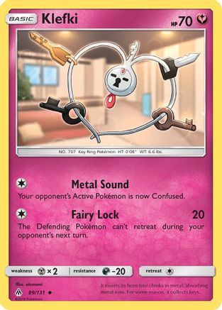 Klefki (89/131) - SM  Forbidden Light  - Uncommon