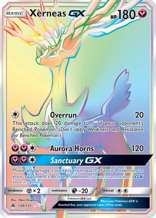 Xerneas-GX 139/131 - Forbidden Light Holofoil