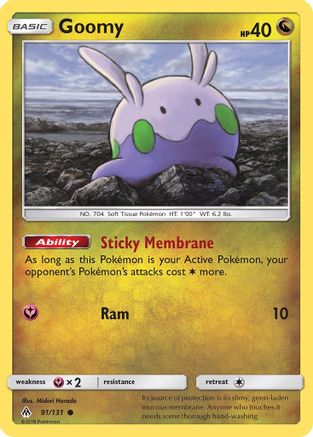 Goomy 91/131 - Forbidden Light