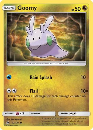 Goomy (92/131) - SM  Forbidden Light Reverse Holofoil - Common