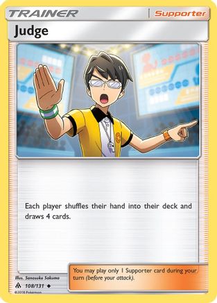 Judge (108/131) - SM  Forbidden Light  - Uncommon