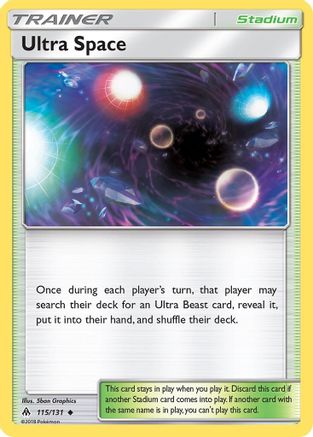 Ultra Space 115/131 - Forbidden Light Reverse Holofoil