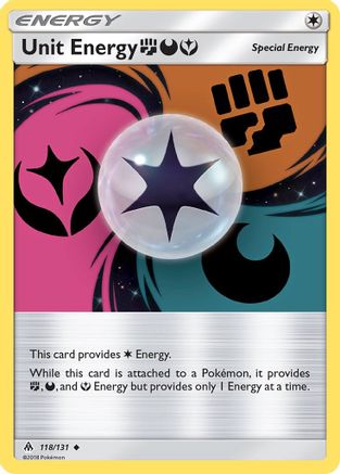 Unit Energy FightingDarknessFairy 118/131 - Forbidden Light