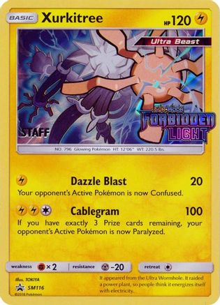 Xurkitree (Prerelease) [Staff] (SM116) - SM Promos Holofoil - Promo