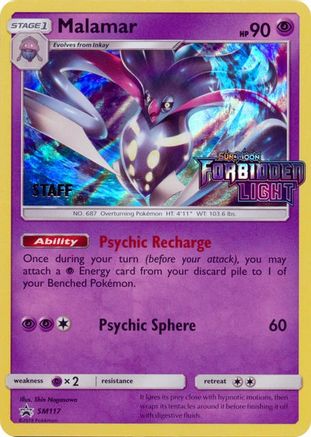 Malamar (Prerelease) [Staff] (SM117) - SM Promos Holofoil - Promo