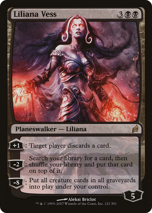 Liliana Vess (LRW-121) - Lorwyn Foil