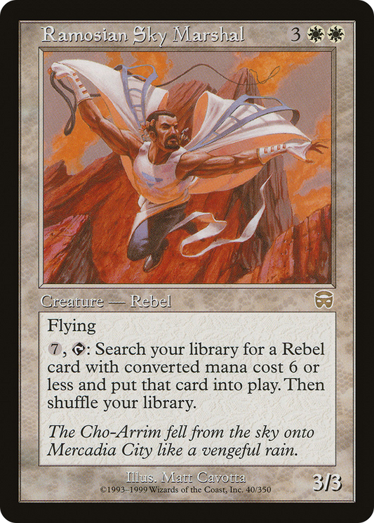 Ramosian Sky Marshal (MMQ-040) - Mercadian Masques