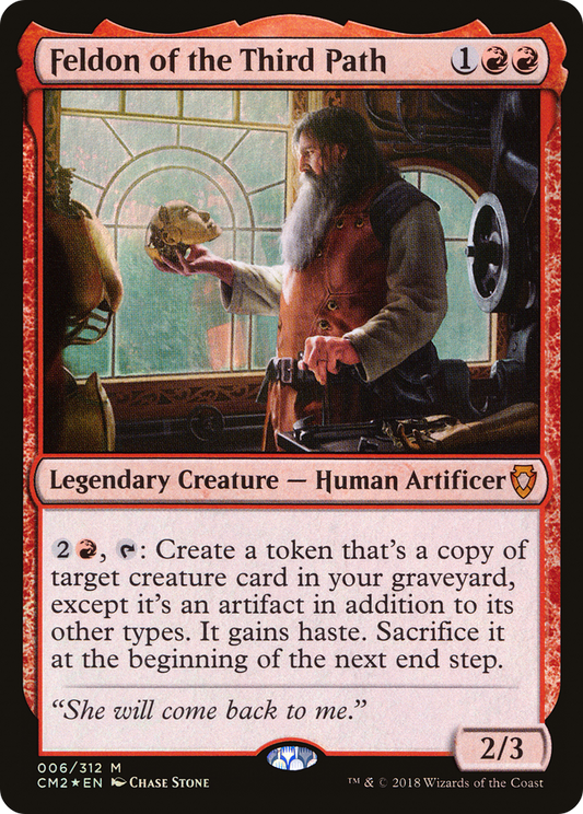 Feldon of the Third Path (CM2-006) - Commander Anthology Volume II Foil