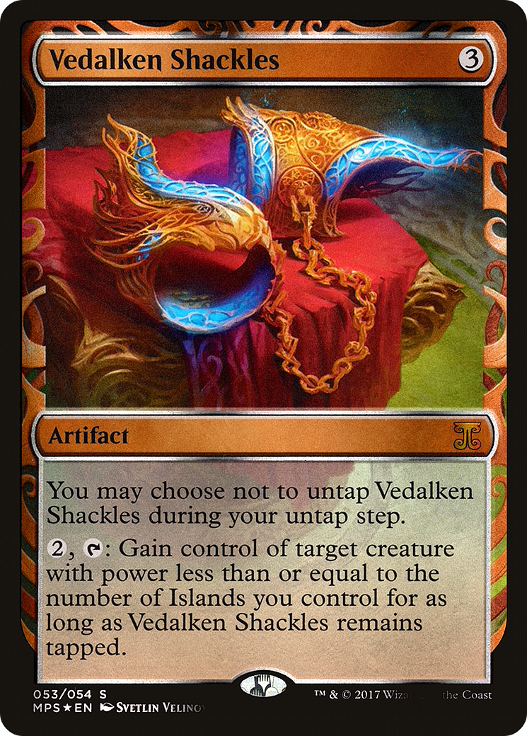 Vedalken Shackles (MPS-053) - Kaladesh Inventions Foil