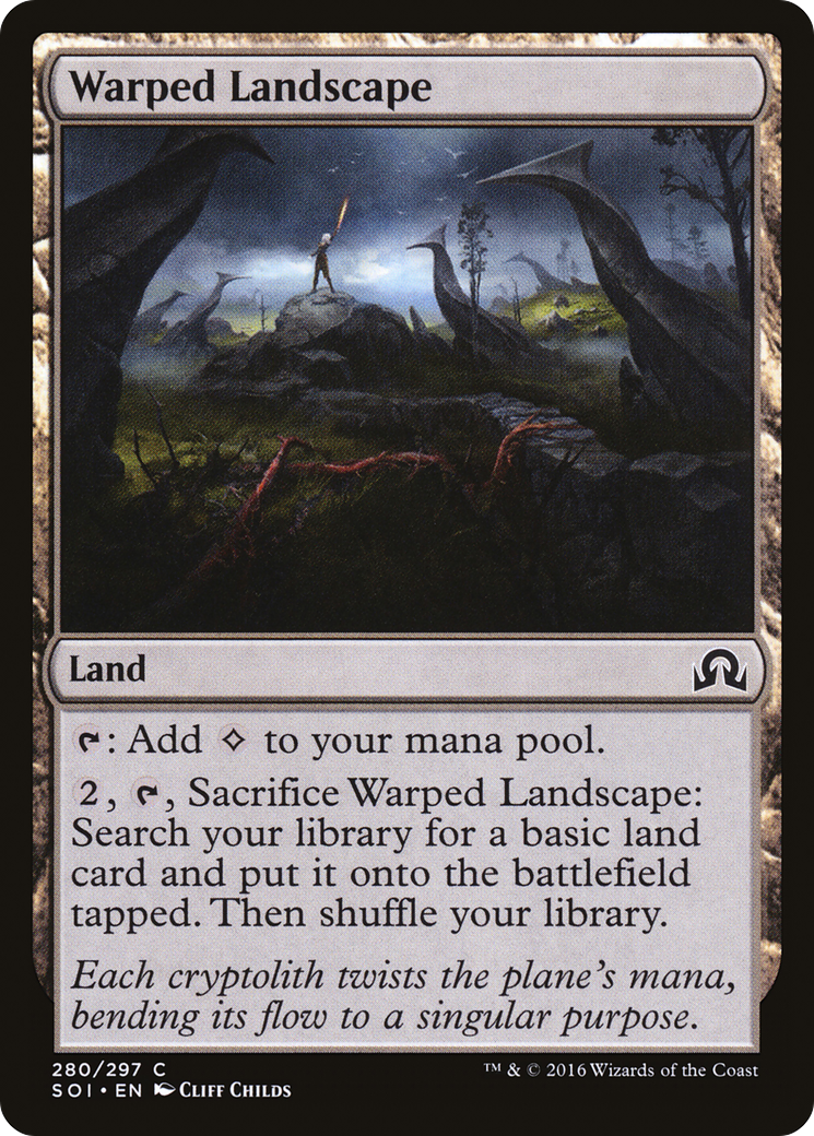 Warped Landscape (SOI-280) - Shadows over Innistrad Foil