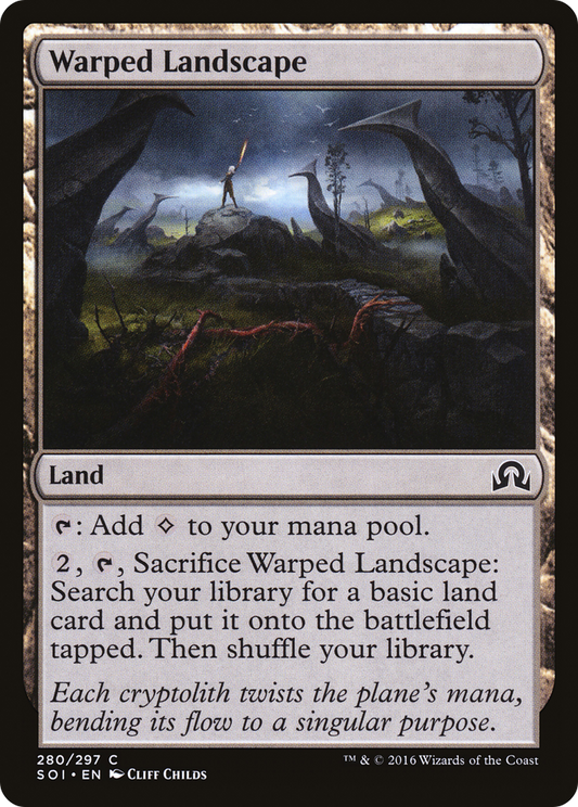 Warped Landscape (SOI-280) - Shadows over Innistrad Foil