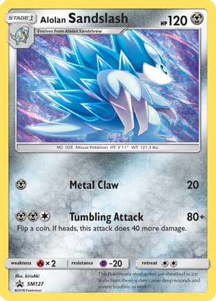 Alolan Sandslash (SM127/248) - SM Promos Holofoil - Promo
