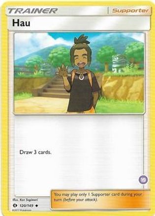 Hau () (Alolan Sandslash Half-Deck) (120) - SM Trainer Kit Alolan Sandslash & Alolan Ninetales  - Uncommon
