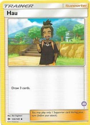 Hau () (Alolan Sandslash Half-Deck) (120) - SM Trainer Kit Alolan Sandslash & Alolan Ninetales  - Uncommon