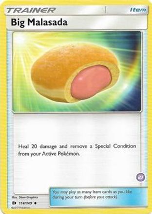 Big Malasada () (114) - SM Trainer Kit Alolan Sandslash & Alolan Ninetales  - Uncommon