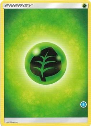 Grass Energy () ) - SM Trainer Kit Alolan Sandslash & Alolan Ninetales  - Common