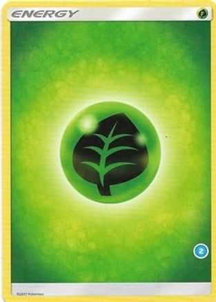 Grass Energy () ) - SM Trainer Kit Alolan Sandslash & Alolan Ninetales  - Common