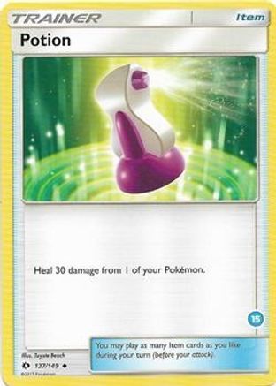 Potion () (127) - SM Trainer Kit Alolan Sandslash & Alolan Ninetales  - Uncommon