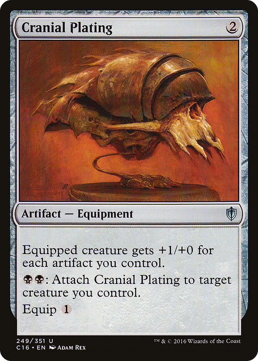 Cranial Plating (C16-249) - Commander 2016