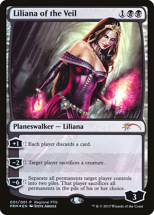 Liliana of the Veil (PPRO-2015) - Pro Tour Promos Foil