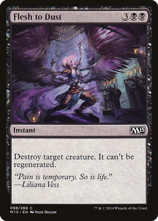 Flesh to Dust (M15-098) - Magic 2015