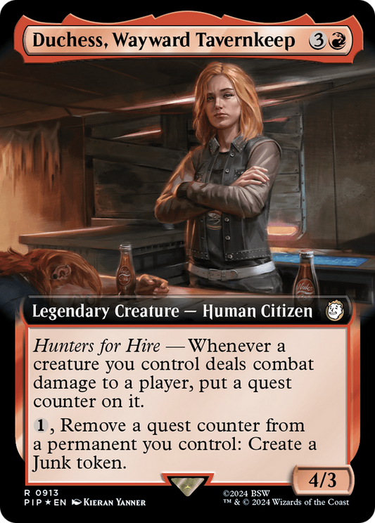 Duchess, Wayward Tavernkeep (PIP-913) - Fallout: (Extended Art) Foil