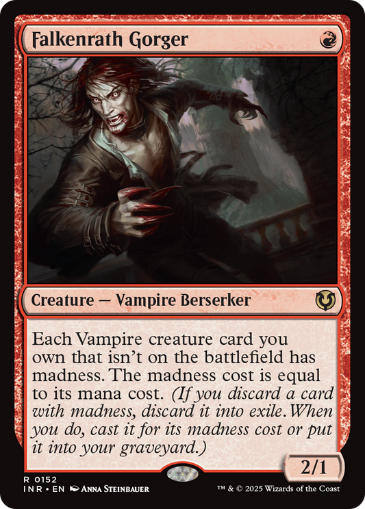Falkenrath Gorger (INR-152) - Innistrad Remastered Foil