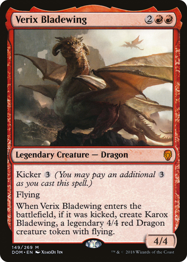 Verix Bladewing (DOM-149) - Dominaria Foil