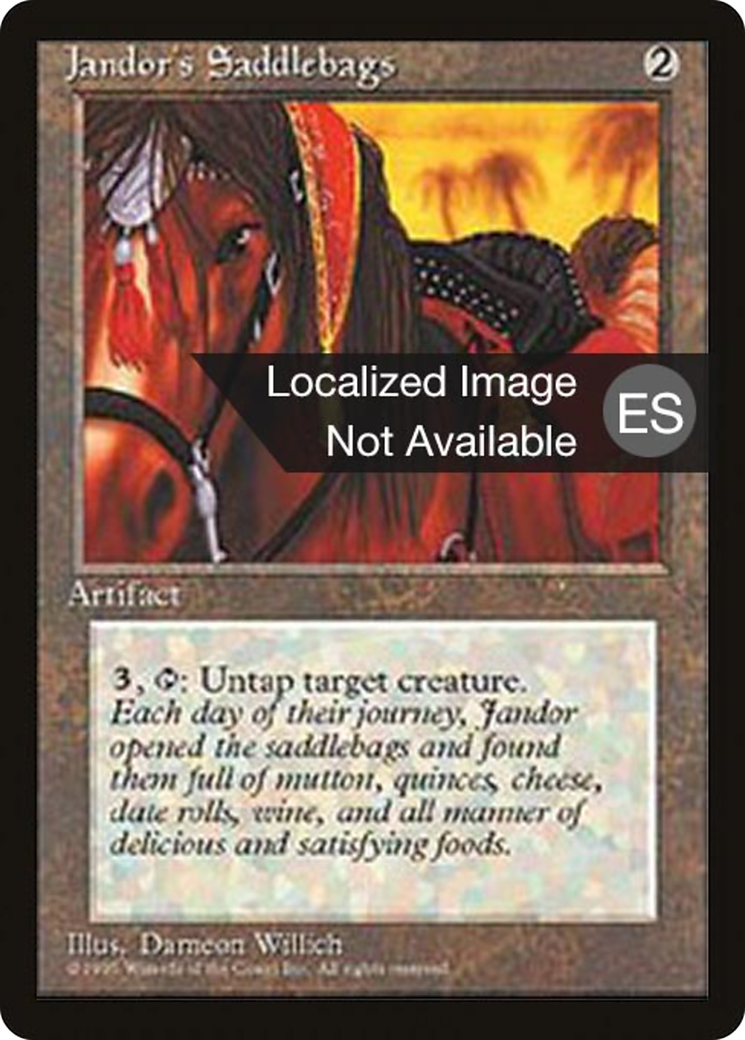 Jandor's Saddlebags (4BB-330) - Fourth Edition Foreign Black Border