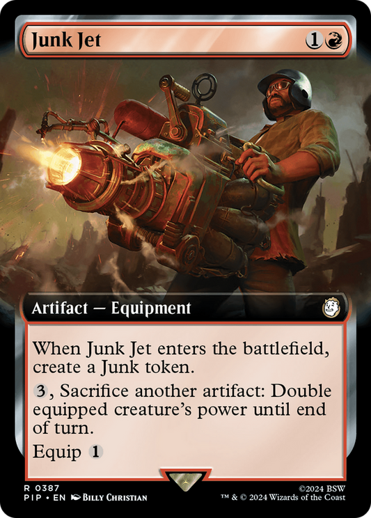 Junk Jet (PIP-387) - Fallout: (Extended Art) Foil