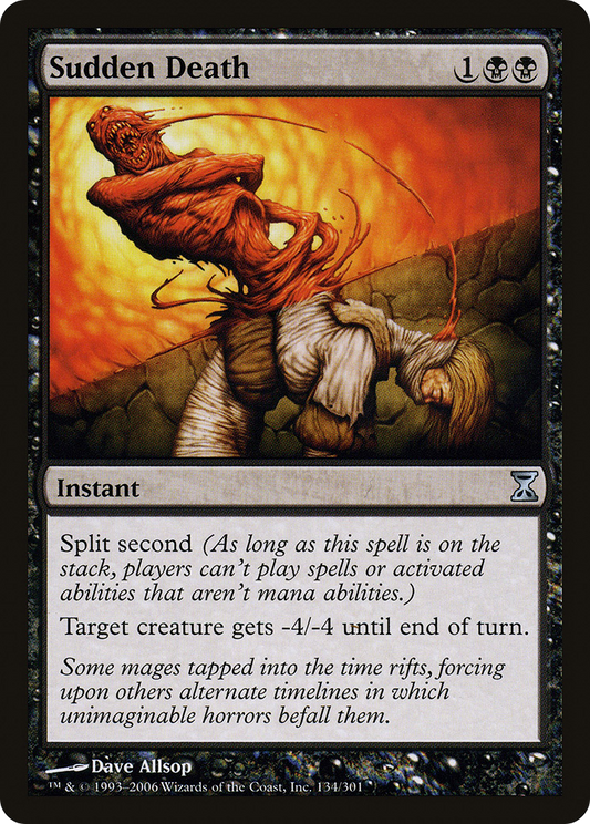 Sudden Death (TSP-134) - Time Spiral Foil