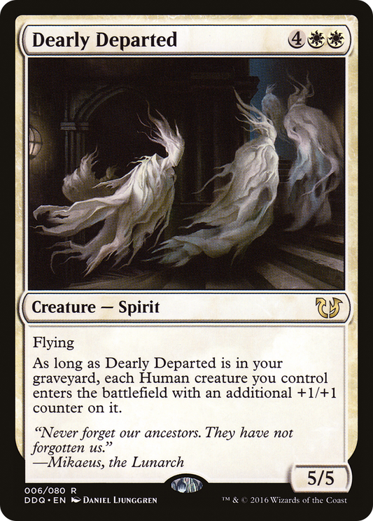 Dearly Departed (DDQ-006) - Duel Decks: Blessed vs. Cursed