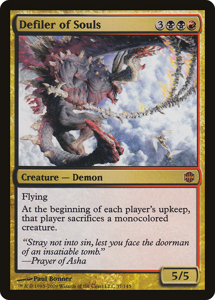 Defiler of Souls (ARB-037) - Alara Reborn Foil