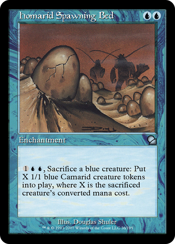 Homarid Spawning Bed (ME1-036) - Masters Edition Foil