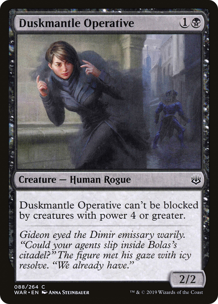 Duskmantle Operative (WAR-088) - War of the Spark