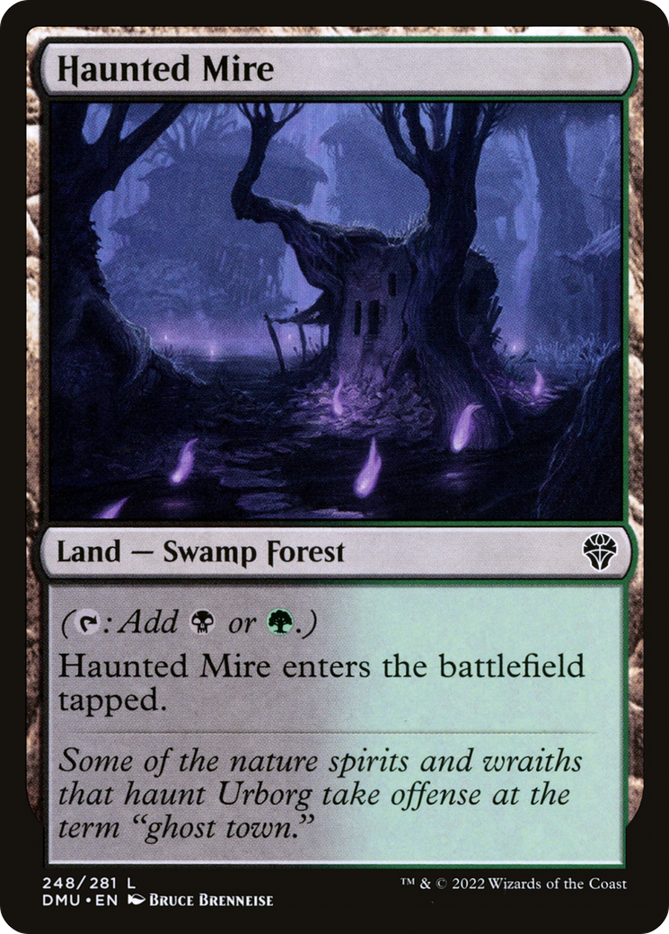 Haunted Mire (DMU-248) - Dominaria United Foil