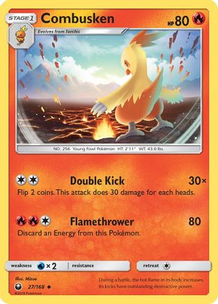 Combusken (27/168) - SM  Celestial Storm  - Uncommon