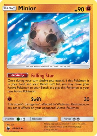 Minior 83/168 - Celestial Storm Reverse Holofoil