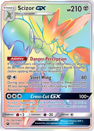 Scizor-GX 175/168 - Celestial Storm Holofoil