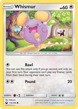 Whismur 116/168 - Celestial Storm