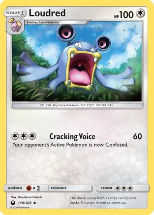 Loudred (118/168) - SM  Celestial Storm  - Uncommon