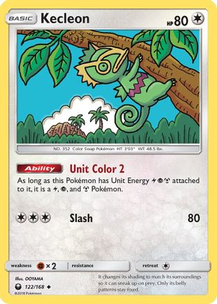 Kecleon (122/168) - SM  Celestial Storm  - Uncommon
