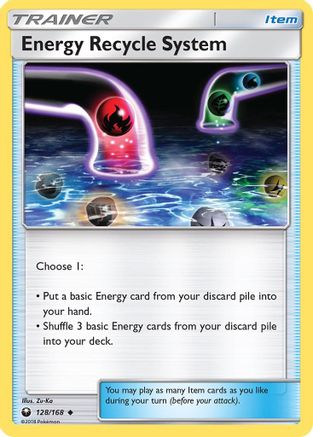 Energy Recycle System 128/168 - Celestial Storm Reverse Holofoil