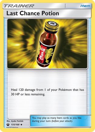 Last Chance Potion 135/168 - Celestial Storm Reverse Holofoil