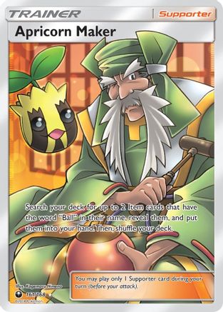 Apricorn Maker (Full Art) (161/168) - SM  Celestial Storm Holofoil - Ultra Rare