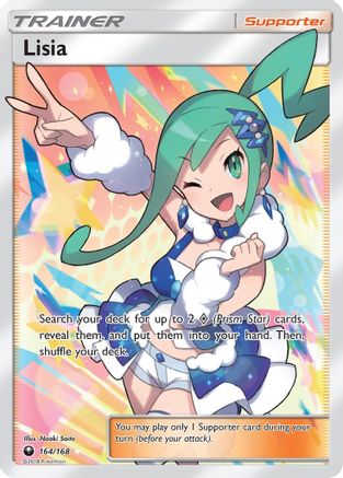 Lisia (Full Art) (164/168) - SM  Celestial Storm Holofoil - Ultra Rare