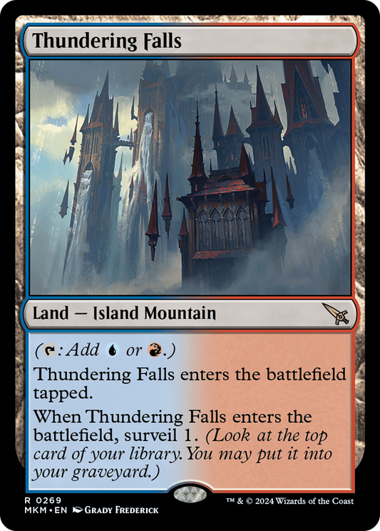 Thundering Falls (MKM-269) - Murders at Karlov Manor Foil