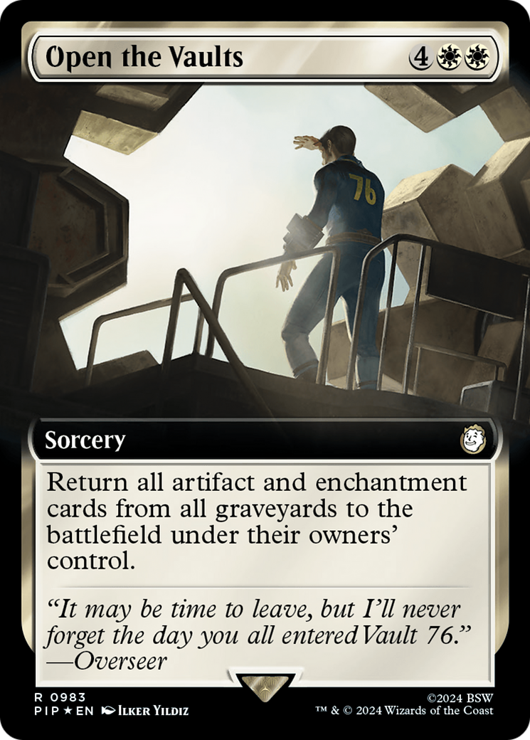 Open the Vaults (PIP-983) - Fallout: (Extended Art) Foil